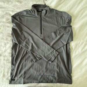 Cuts Dark Gray Quarter-Zip Pullover concorde 1/4 zip overcast XL